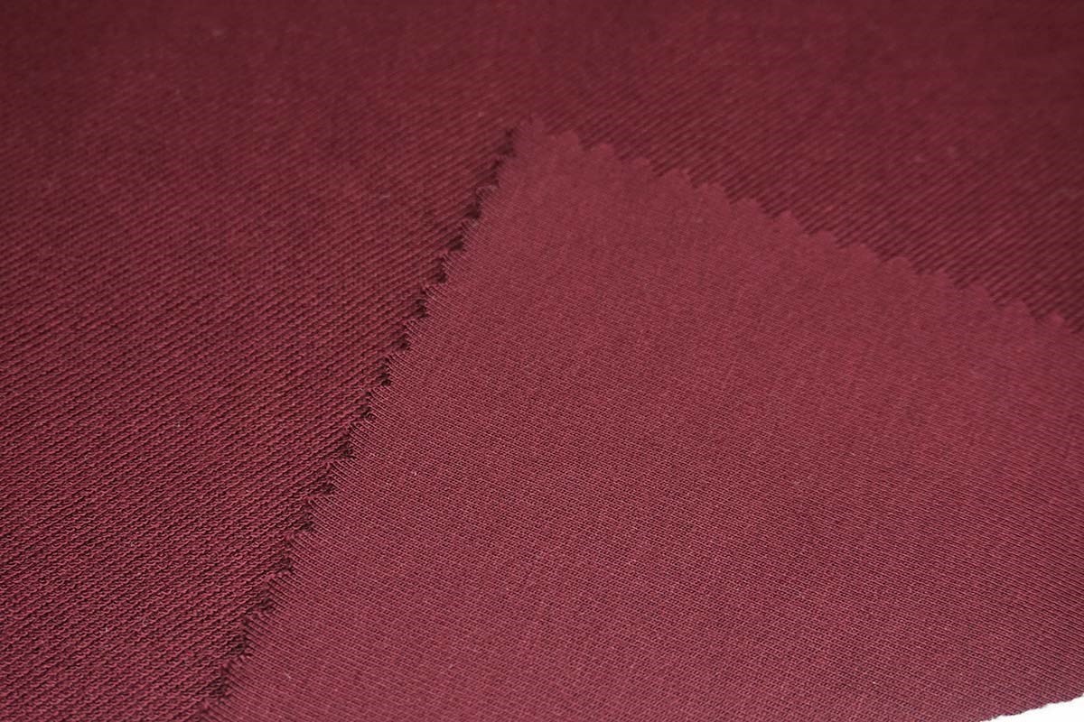 20支莫代尔弹力毛圈布斜纹拉架​单卫衣布面料